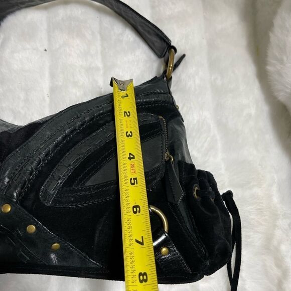 Steven by Steve Madden leather and suede boho shoulder . - Picture 6 of 16